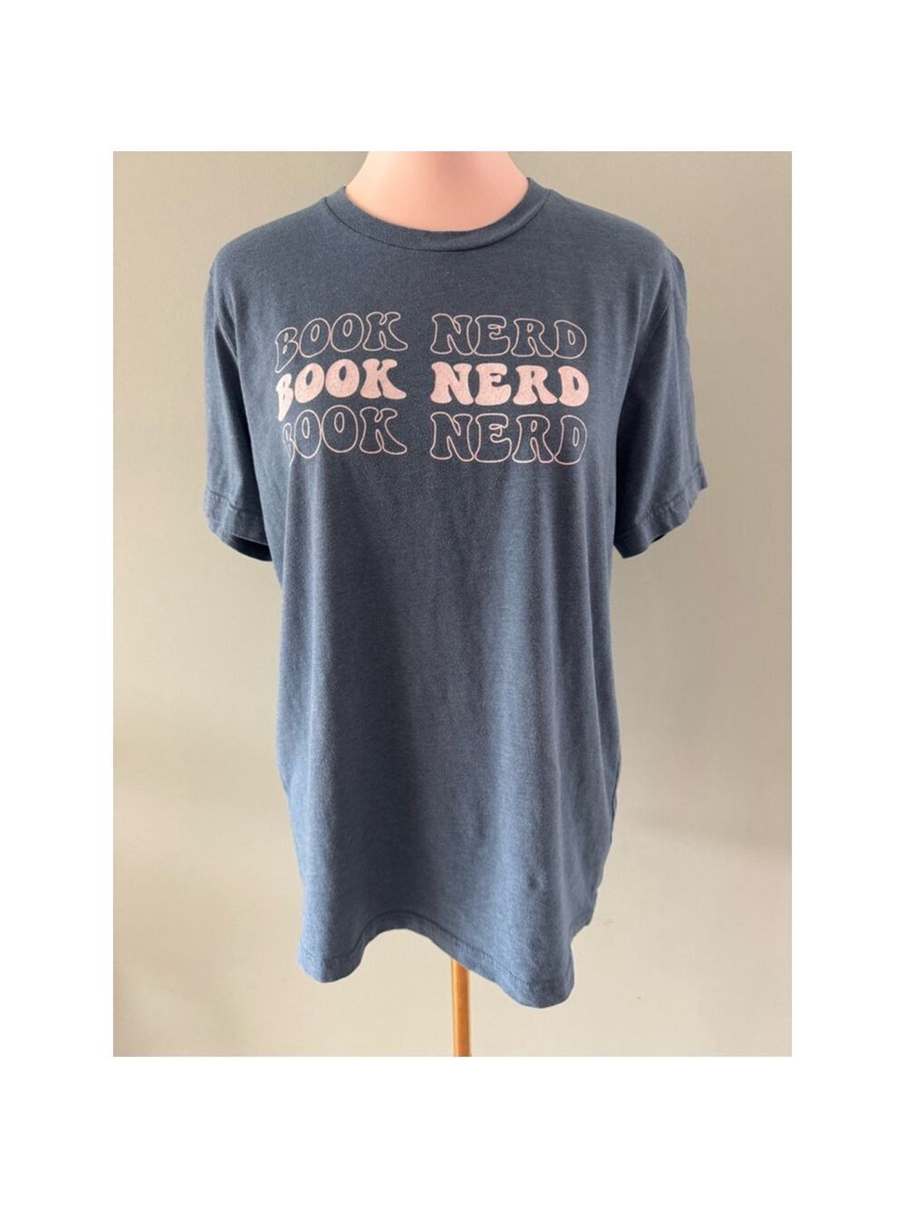 Women’s Canvas Bella+Canvas T-shirt Size L Blue